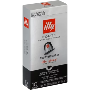 Illy Extra Bold Roast Expresso Coffee Capsules 10 Pack