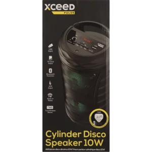Xceed Pulse Cylinder Disco Bluetooth Speaker 10W
