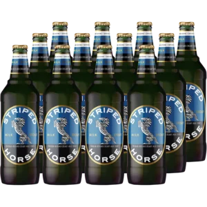 Striped Horse Milk Stout Beer Bottles 12x600ml