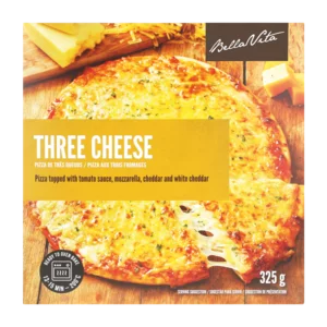 Bella Vita Frozen Three Cheese Pizza 325g Bella Vita Frozen Three Cheese Pizza 325g
