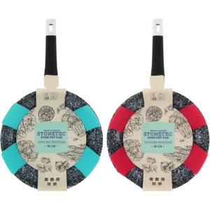 Stonetec Open Fry Pan With Felt Protector 28cm Stonetec Open Fry Pan With Felt Protector 28cm