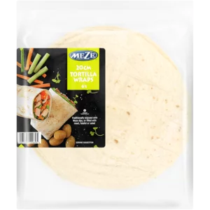 Meze Foods Tortilla Wraps 6 Pack