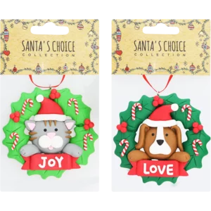 Santa's Choice Christmas Wreath Decoration Santa's Choice Christmas Wreath Decoration