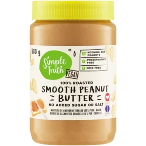 Simple Truth Smooth Peanut Butter Jar 800g