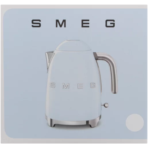 Smeg White 360 Degree Cordless Kettle 1.7L