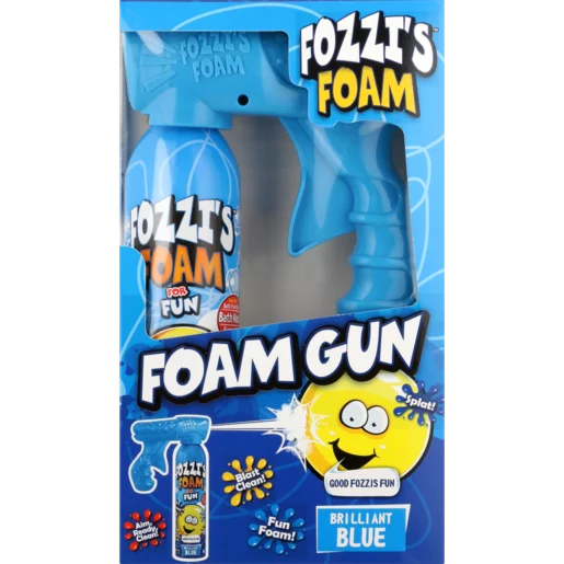 Fozzi's Brilliant Blue Bath Foam Gun 340ml