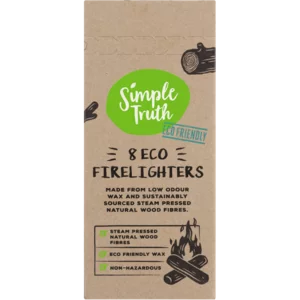 Simple Truth Eco Friendly Firelighters 8 Pack