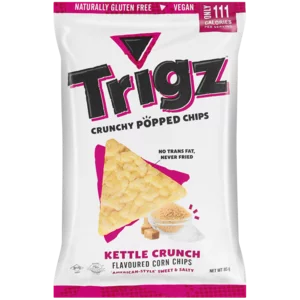 Trigz Kettle Crunch Popped Chips 85g