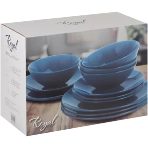 Royal Teal Dinner Set 12 Piece Royal Teal Dinner Set 12 Piece