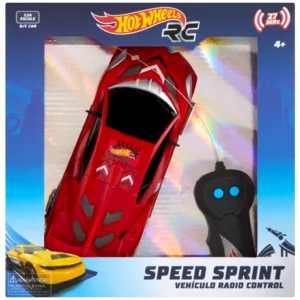 Hot Wheels RC Speed Sprint Vehiculo Radio Control Car 2 Piece
