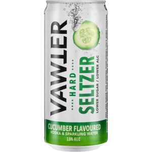 Vawter Hard Seltzer Vodka & Sparkling Water Cucumber Flavoured Spirit Cooler Can 300ml Vawter Hard Seltzer Vodka & Sparkling Water Cucumber Flavoured Spirit Cooler Can 300ml