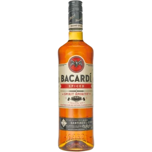 Bacardi Spiced Spirit Aperitif Rum Bottle 750ml