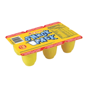 Clover Snack Pack Strawberry Flavoured Low Fat Dairy Snack 6x50g