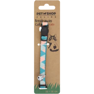 Pet Shop Multicoloured Triangle Breakaway Cat Collar 20 - 30cm Pet Shop Multicoloured Triangle Breakaway Cat Collar 20 - 30cm