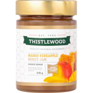 Thistlewood Mango Pineapple Honey Jam 370g