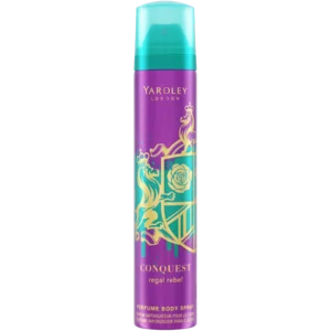 Yardley London Ladies Conquest Regal Rebel Perfume Body Spray 90ml Yardley London Ladies Conquest Regal Rebel Perfume Body Spray 90ml