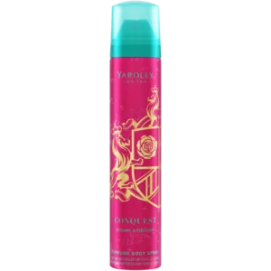 Yardley London Ladies Conquest Crown Ambition Perfume Body Spray 90ml Yardley London Ladies Conquest Crown Ambition Perfume Body Spray 90ml