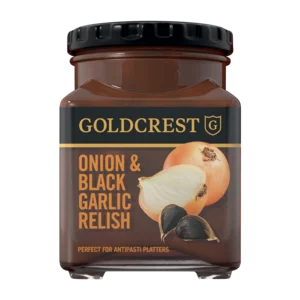 Goldcrest Onion & Black Garlic Relish 230ml