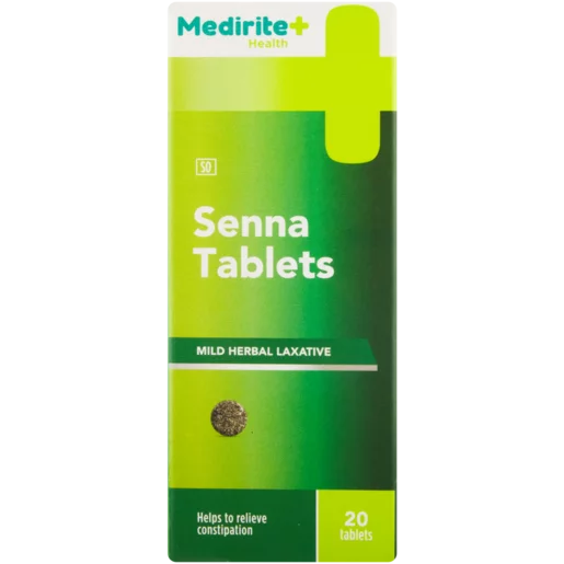 Medirite Health Senna Mild Herbal Laxative 20 Tablets