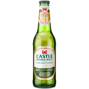 Castle Double Malt Pure Malt Lager Bottle 340ml Castle Double Malt Pure Malt Lager Bottle 340ml