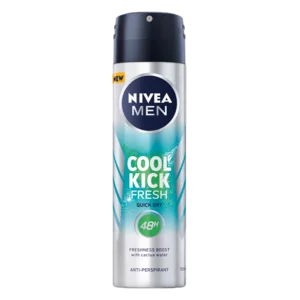 Nivea For Men Cool Kick Fresh 48 Hour Anti-Perspirant 150ml Nivea For Men Cool Kick Fresh 48 Hour Anti-Perspirant 150ml