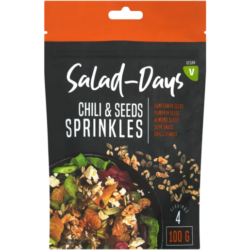 Salad-Days Chilli & Seeds Salad Sprinkles 100g Salad-Days Chilli & Seeds Salad Sprinkles 100g