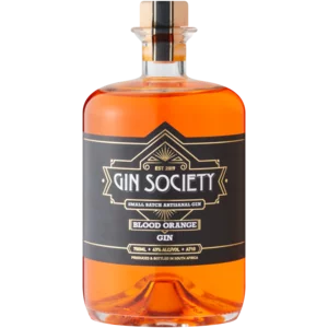 Gin Society Blood Orange Flavoured Gin Bottle 750ml Gin Society Blood Orange Flavoured Gin Bottle 750ml
