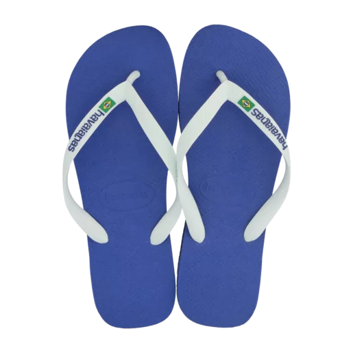 Havaianas Unisex Slim Sandals Brazil Blue Size 41/42