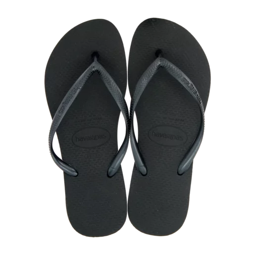 Havaianas Ladies Slim Sandals Black Size 35/36 Havaianas Ladies Slim Sandals Black Size 35/36
