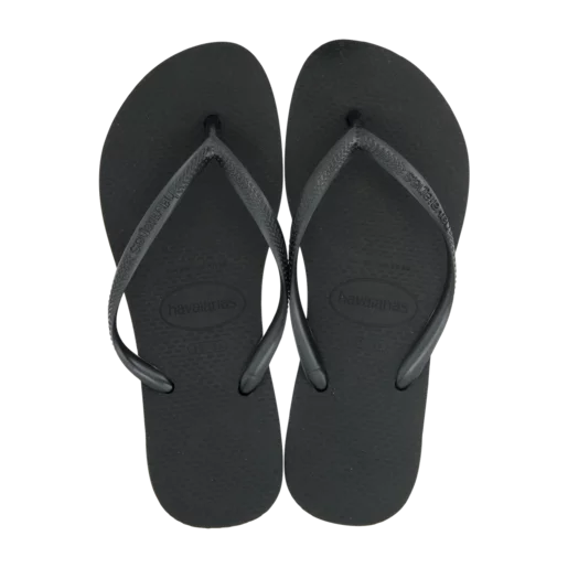 Havaianas Ladies Slim Sandals Black Size 37/38