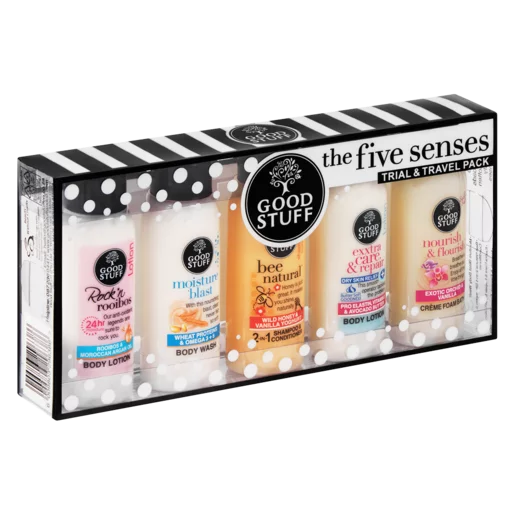 Good Stuff The Five Senses Trial & Travel Set 5 Piece Good Stuff The Five Senses Trial & Travel Set 5 Piece