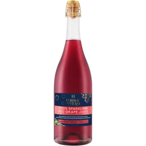 Forage And Feast Sparkling 100% Red Grape Juice Bottle 750ml Forage And Feast Sparkling 100% Red Grape Juice Bottle 750ml