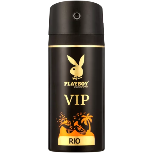 Playboy VIP Rio Deodorant Aerosol 150ml Playboy VIP Rio Deodorant Aerosol 150ml
