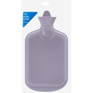 Purple Rubber Hot Water Bottle 2L Purple Rubber Hot Water Bottle 2L