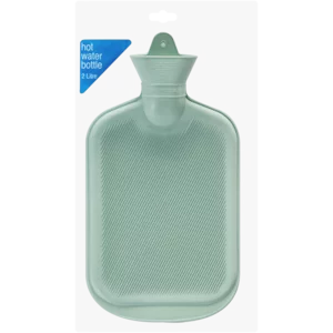 Blue Rubber Hot Water Bottle 2L Blue Rubber Hot Water Bottle 2L