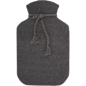 Hot Water Bottle With Grey Soft Touch Cover 2L