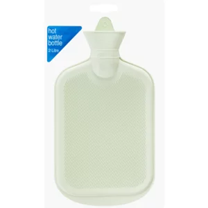 Green Rubber Hot Water Bottle 2L Green Rubber Hot Water Bottle 2L