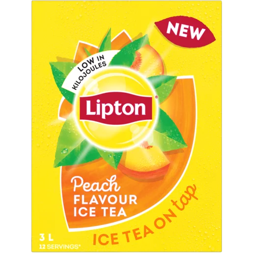 Lipton Peach Flavoured Ice Tea Tap Box 3L