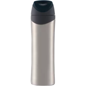 Navy & Grey Tall Stainless Steel Travel Mug 450ml