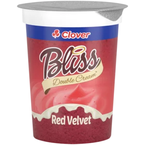 Clover Bliss Double Cream Red Velvet Yoghurt 175g Clover Bliss Double Cream Red Velvet Yoghurt 175g