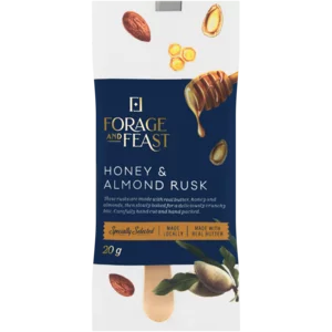 Forage And Feast Honey & Almond Rusk 20g