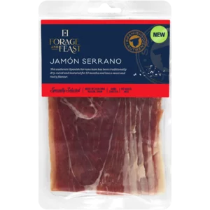 Forage And Feast Imported Jamon Serrano Ham 100g Forage And Feast Imported Jamon Serrano Ham 100g