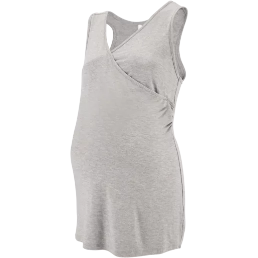 Miyu Grey Feeding Tank Top Large Miyu Grey Feeding Tank Top Large