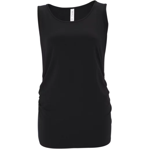 Miyu Black Maternity Tank Top Medium Miyu Black Maternity Tank Top Medium