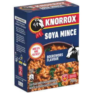Knorrox Boerewors Flavour Soya Mince 200g
