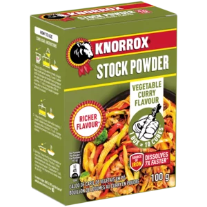 Knorrox Vegetable Curry Flavour Stock Powder 100g