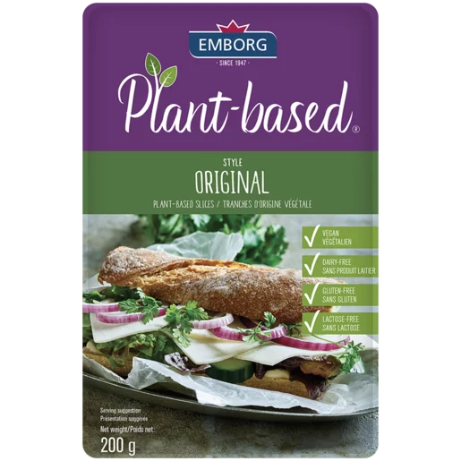 Emborg Plant-Based Original Style SlicesĀ 200g Emborg Plant-Based Original Style SlicesĀ 200g