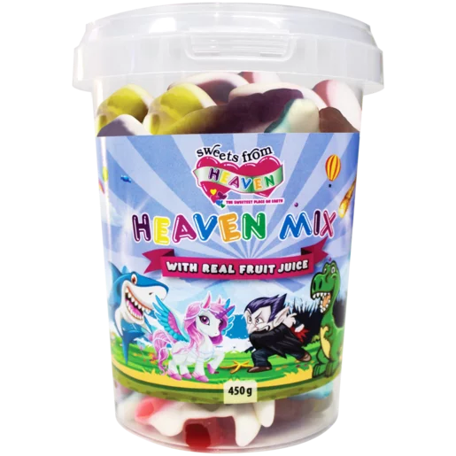 Sweets From Heaven Heaven Mix Sweets Tub 450g Sweets From Heaven Heaven Mix Sweets Tub 450g