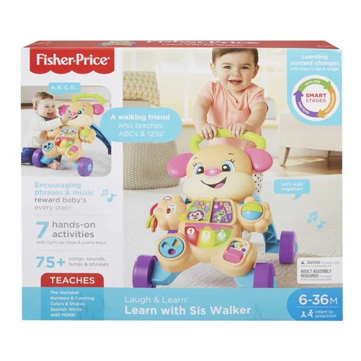 Fisher-Price Laugh & Learn Smart Stages Learn with Sis Walker Fisher-Price Laugh & Learn Smart Stages Learn with Sis Walker