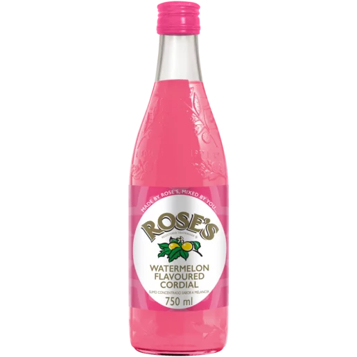 Roses Watermelon Flavoured Cordial 750ml
